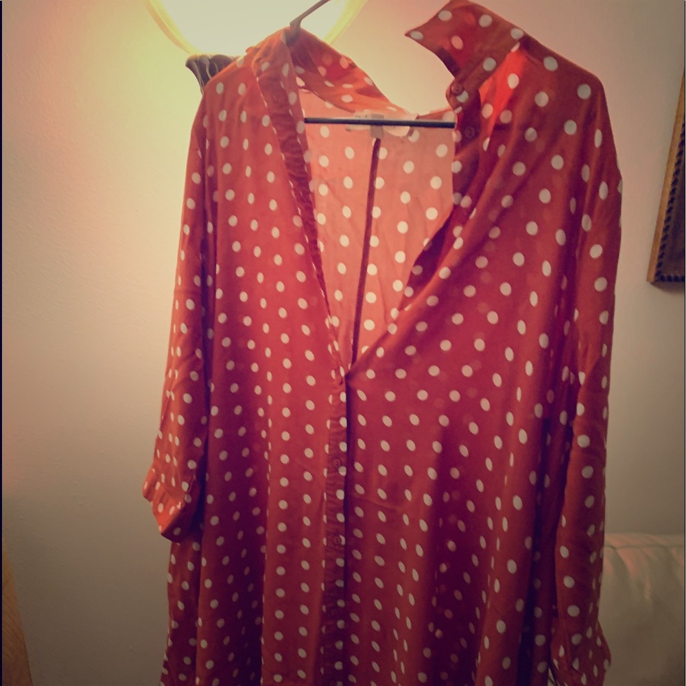 Philosophy polka dot dress